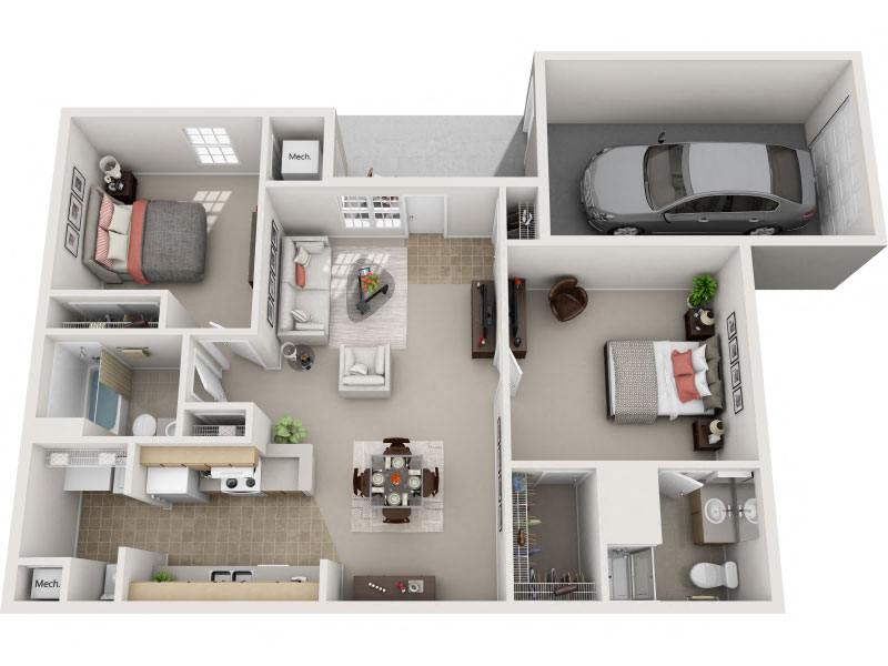 2 bedroom apartment for rent