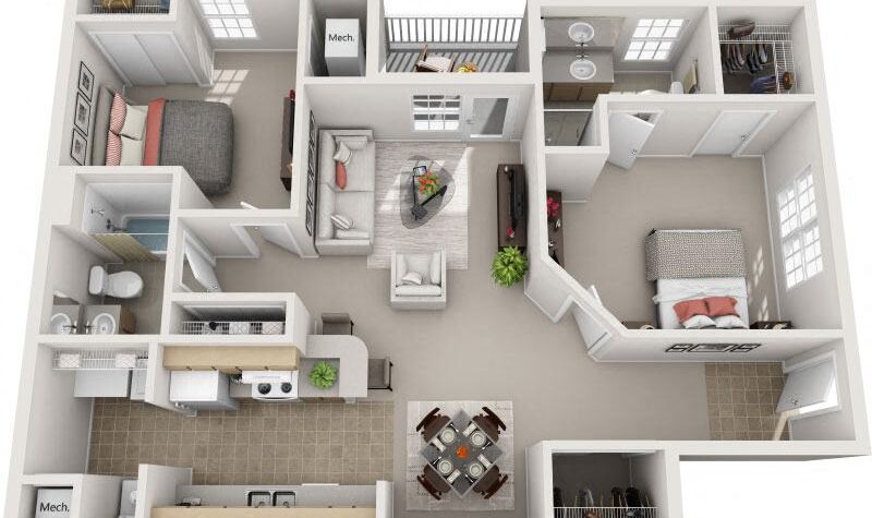 2 bedroom apartment for rent