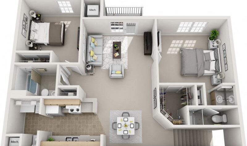 2 bedroom apartment for rent