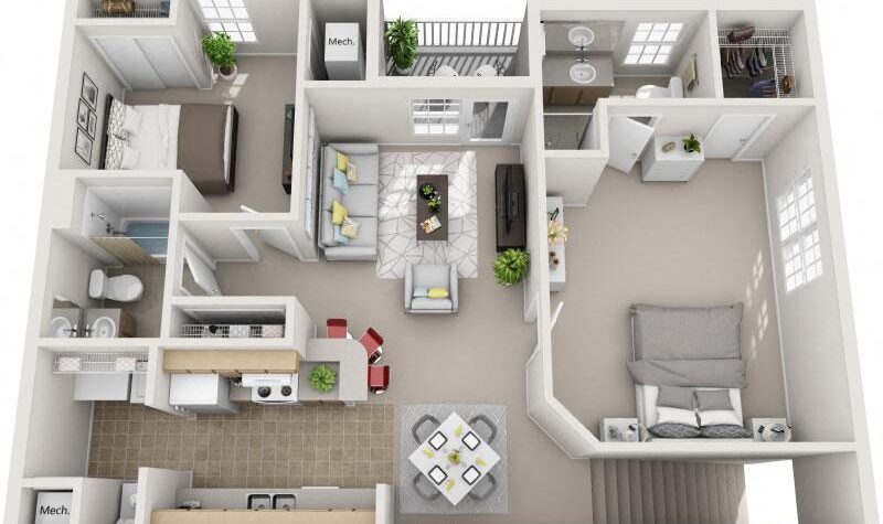 2 bedroom apartment for rent